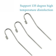 10pcs Dental Lip Hook Clip Stainless Root Canal Finder Endo Apex Locator