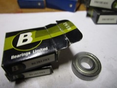 TRITAN Min Ball Bearing, PS, 0.375In Bore Dia R6 2RS PRX QTY 2