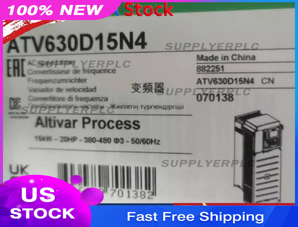ATV630D15N4 1PCS NEW Schneider INVERTER ATV630D15N4