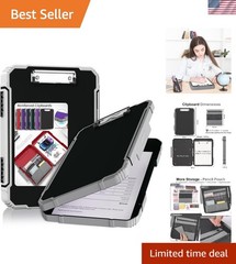 Thicker Clipboard with Storage, Internal Pen Pouch Included, A4 / Letter Size
