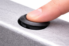 1″ Hole Plugs for Truck Rocker Panels Self Sealing Black PE