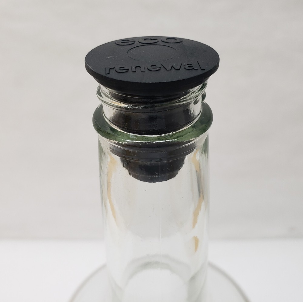 48x Universal Wine & Liquor Bottle Reusable Stopper BLACK