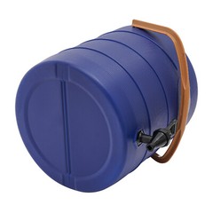 Insulated 25L/6.6 Gal Stainless Steel Beverage Dispenser With Faucet Blue
