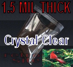 Clear Resealable Recloseable Self Adhesive Cello Lip and Tape poly Plastic bags
