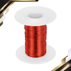 1Pack 24AWG Magnet Wire 2 oz Magnetic Coils Wire 155C(311F) Red White