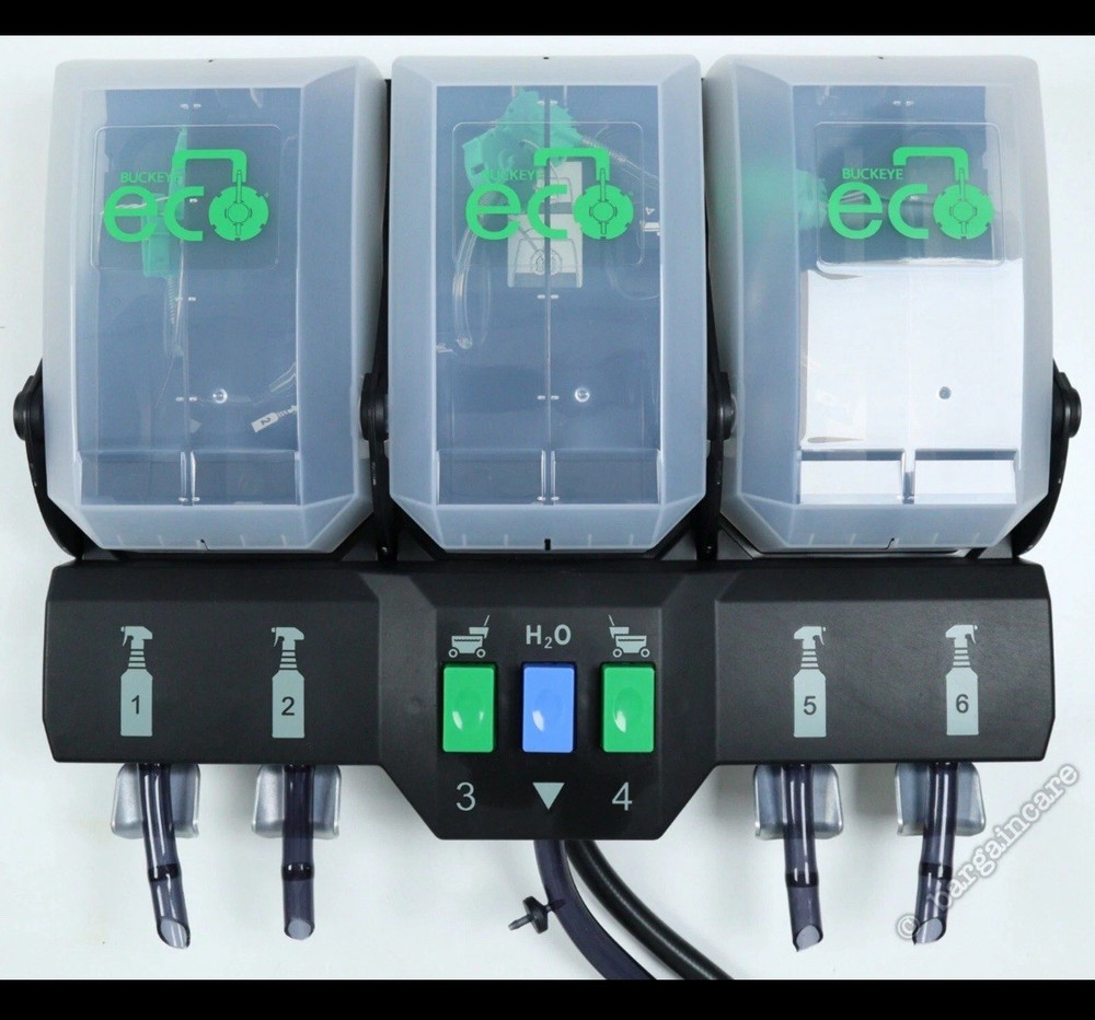 Buckeye ECO PRO Proportioning System Cleaning Measuring Dosing Dispensing 6 Fill