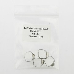 40 Pc Dental Orthodontic Band&Buccal Tube U3/L2 Roth 022 1st Molar 35#-39+#