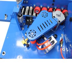 Straight Line Automatic Edge Banding Machine 110V Double-sided Adhesive Coating