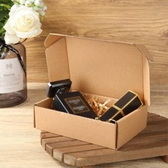 6x4x2 inch brown shipping box for packaging mailing gifts 10/20 pcs