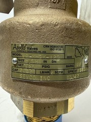 APOLLO Brass 19-MHGK-120 Safety Relief Valve Size 1.5H Set 120PSIG NEW NO BOX