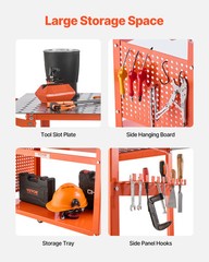 VEVOR Welding Table 40″x24″ Welding Table with 800LBS Static Weight Capacity