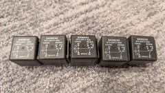 Siemens Automotive Power Relay VF4-45FH11, 12 Volts DC, 40/30A, 1 Inch, 5 Prong