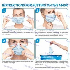 Disposable Face Mask 50 PCS PINK Non Medical 3-Ply Earloop Dust Cover Masks New