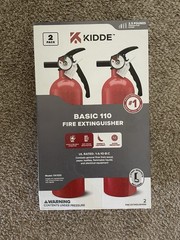 TWO PACK Kidde FA110G Multipurpose Home Fire Extinguishers 2.5lbs