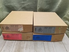 4000 Qty Unstrung Colored Red Blue Brown Grey Large Price Tags w/Perforated Stub