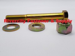 9/16-12×4-1/2 Hex Head Cap Screws 9/16-12 x 4.5 Bolts 9/16×12 x 4-1/2 Grade 8