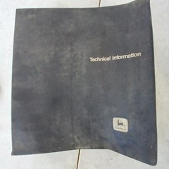 John Deere 7, 8, 10 Backhoe & Attachments Technical Manuals TM1319, 1325, 1173