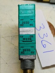 New! Lot of (2) Alps 5 Section Potentiometer w/NO Push Switch – See Text