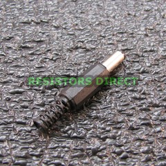 5x 5.5×2.1mm DC Power Supply Barrel Male Jack Plug PC DIY Pedal Connector R30