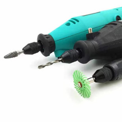 Mini ( 0.3mm to 3.6mm) Keyless Drill Chuck with 1/4″ Hex Shank Adapter – J016