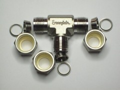 1 – Swagelok Stainless Steel Tee Union Fitting, 3/8″ OD, SS-600-3