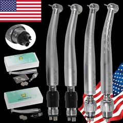 USA Dental Handpiece High Speed Turbine + 4 Hole quick Coupler Fit NSK/KaV nz