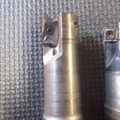 3 Used Endmills. Unsure Of Brand Or Size.