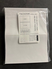 250 Half Sheet Shipping Labels (8.5×5.5) 2 per Sheet 500 Labels laser or inkjet
