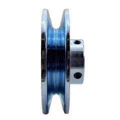 AB400-7/8 Single Groove Web Sheaves v Belt Pulley 4″ OD 7/8 inch boreMotor Pu…