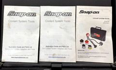 Blue Point Tools USA Cooling System Adaptor Set SVTAB1400A W/Pressure Test Set