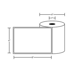 20 Rolls 4×6 Direct Thermal Shipping Labels – 250 Per Roll – 5000 Labels USA