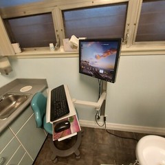 Dental/Medical/ Work space ICW Monitor and Keyboard Wall mounts