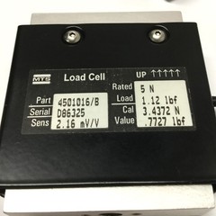MTS 4501016/B Force Transducer Load Cell, 2.16mV/V Sens, 5N (1.12lbf) Rating