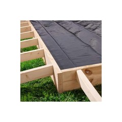 HDX 10 ft. x 100 ft. Black 6 mil Plastic Sheeting