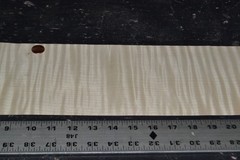 Flame Maple Raw Wood Veneer Sheet 5 x 41 inches 1/42nd BLEMISHED 35137-82