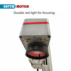 Raycus 50W 30W 20W Fiber Laser Marking Machine Silver Metal Engraving Lightburn