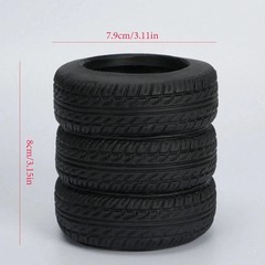 Desk Organizer Pen Holder Pen Pencil Tire Shaped Holder Case Office Stationery