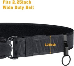 2 PK- Zak Tool Tactical Keyring Holder Steel Duty Belt Clip For Police USA Made