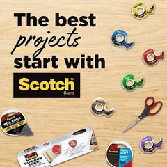 Scotch Magic Tape Refill 3/4″ x 1000″ Clear, 2 Pack
