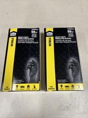 Project Source 50-Count Nitrile Disposable Cleaning Gloves 2-PACK (100 GLOVES)