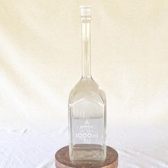 Kimble Kimax 28040-1000 Class A 1L 1000mL Square Volumetric Flask No Stopper