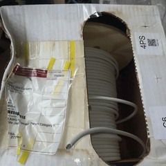 Windy City Wire 23/4P CAT6 550MHz UTP Network Cable CMP Plenum Yellow /250+