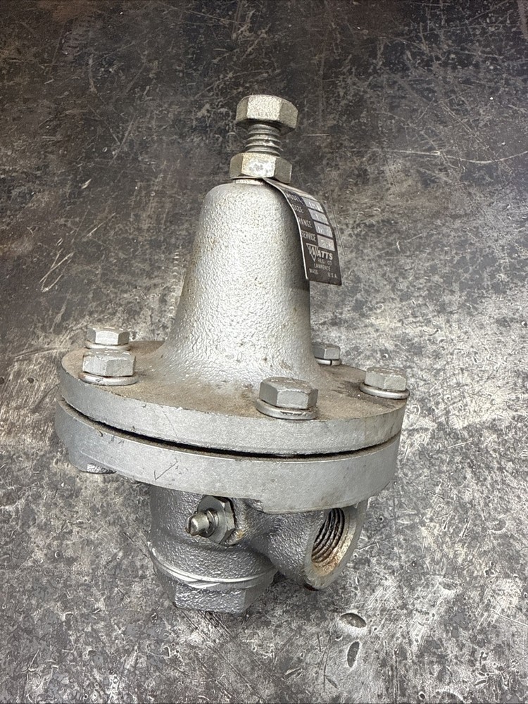 Watts No. 152A Model 125M 1/2” 10-30psi Steam Regulator, NOS, MAKE OFFER!!!