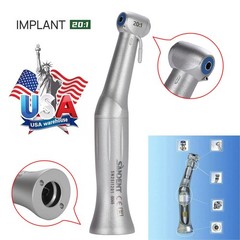 NSK S Dental Implant 20:1 Reduction Contra Angle Push Button Surgical Handpiece