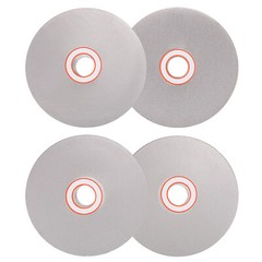 Diamond Flat Lap Disc Set 4×5/8Inch Arbor 600/1200/2000/3000 Grit Grinding Wheel
