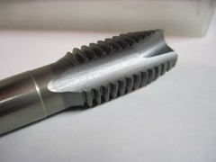 5/8-11 Spiral Point Plug Tap, 3FL, GH3, Powdered Metal HSS, TiCN, OSG 1651504108