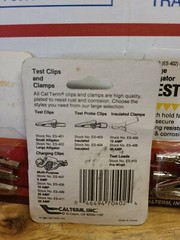 (20) Electric Non Insulated Testing Alligator Clips ..WITH SCREWS…LOT OF 20 PC