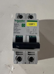Schneider Electric M9F23202 Miniature Circuit Breaker Multi9 C60SP D 2A see desc