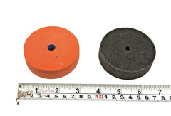 Hoteche 2pc 3″ Grinding Polishing Wheel Set For 3″ Mini Bench Grinder 550956
