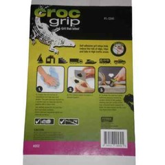 (Set of 2) 5.9 in. x 19.7 in. Watch Your Step Anti-Slip Self Adhesive Grit Step